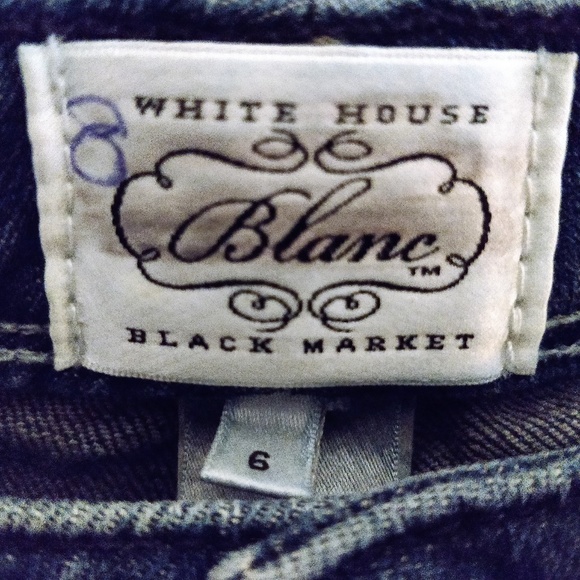 WHBM "Blanc" jeans - Picture 2 of 7